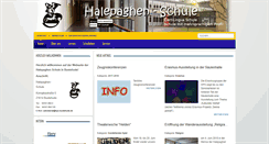 Desktop Screenshot of halepaghen-schule.de